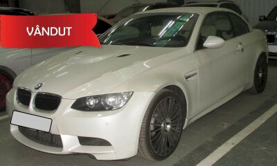 BMW M3 Cabriolet - 414 CP - anul 2010 (Reluare prima licitatie)